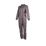 D-Work Alice - Mono de trabajo para mujer, talla XL, gris, resistente y cómodo