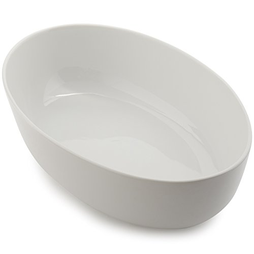 Sur La Table Porcelain Oval Serving Bowl, 12