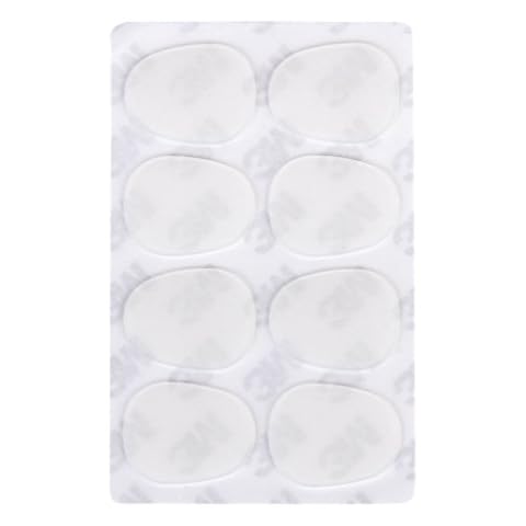 Kaxofang 8pcs Alto/Tenor Saxophone Sax Boquilla Parches Cojines 0.8 mm---translucido Cover