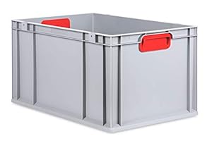 aidB Eurobox Color Transportbox, 600x400x320mm, 1 St, rot