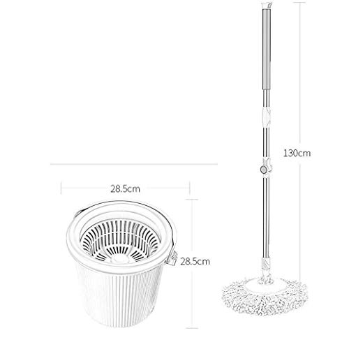 Ensembles combinés de vadrouille inox et seau baril unique - 3