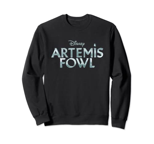 Sweatshirt Disney Artemis Fowl noir à col rond pour fan de pop culture
