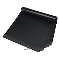 Switory Versandtaschen für Kleidung 368 x 482mm, Versandtüten Pakettaschen Versandbeutel von Kleidung, Klebstoff Versand Tüte, Versandtaschen Warensendung, für den Versand, 25 Stück – Schwarz