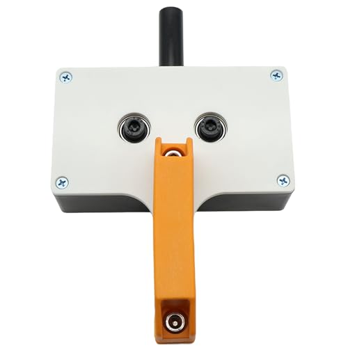 Efficient Cable Pulling Tool - Portable Wire Puller for Hidden Pipe Wiring and Wall Conduit, Drill-Powered, Handheld Assistant Tool for Electricians (Orange)
