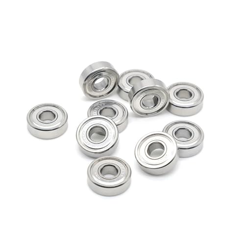 Roulements à billes S607ZZ en acier inoxydable de 7x19x6 mm pour guidage linéaire stable