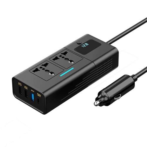 Onduleur de voiture 200W pour charger votre ordinateur en voyage sur route
