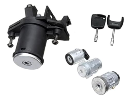 Cilindro de encendido para Ford Fiesta Mk V y Fusion con dos llaves kit 1479660 1