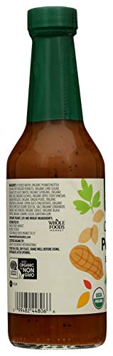 Image of 365 by Whole Foods Market, Organic Peanut Sauce, 10 Ounce (Pack of 2)