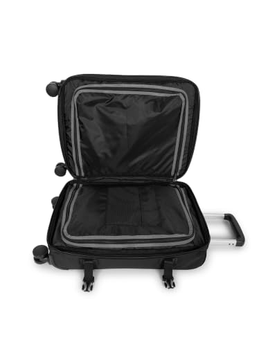 Image of EASTPAK Transit'r 4 S + Wheeled Luggage - Durable Suitcase Spinner, Black