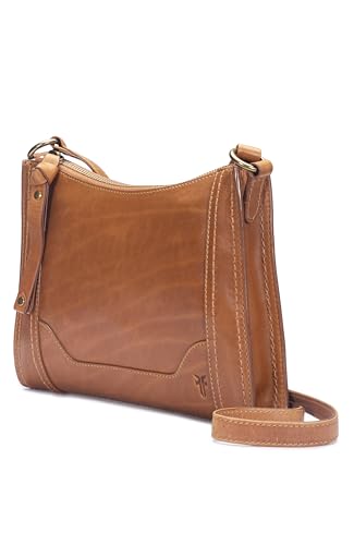 Image of Frye Women's Melissa Zip Crossbody Bag, Stylish Handbag with Adjustable Strap & Pockets