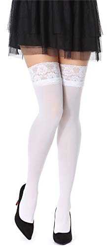 Collant Fantaisie Aleksandra Angela Taille 2 - Couleur Écru, Neuf Avec Étiquettes