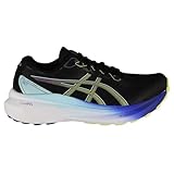 Asics Calzados para Correr en Asfalto para Mujer Gel-Kayano 30, Black/Glow Yellow, 37.5 EU