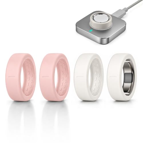 sylacor �����O�J�o�[ 4�p�b�N Oura Ring 5�Ή� �����^�V���R�������O�v���e�N�^�[�P�[�X �\�t�g�ŉ��K�ȏ��h�~�����O�K�[�h �J�o�[��t�����܂܏[�d���T�|�[�g