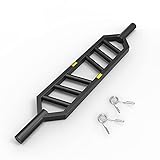 Barra olímpica para tríceps, barra suiza, equipo de fitness para hombres, barra de levantamiento de pesas, barra de press de banca para sentadillas, barra de pesas, se adapta a todos los discos de p