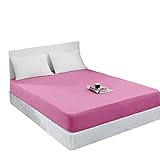 LUXUS JERSEY SPANNBETTLAKEN WASSERBETT BOXSPRINGBETT SPANNBETTTUCH: unsere Spannbettlaken sind aus 100% Jersey Baumwolle und zeichnen sich durch die folgenden Punkte aus Hautsympathisch, atmungsaktiv, strapazierfähig: Das Spannbettlaken sorgt dank hochwertiger Verarbeitung für eine angenehme und hygienische Schlafumgebung - für ein garantiert wohltuendes Gefühl während der Nacht