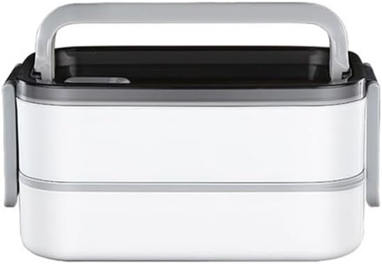 Stainless Steel Water Insulated Lunch Box Double-layer Split Bento Portable