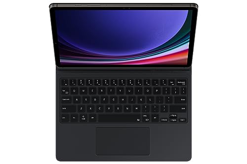 Tastiera a libro EF-DX715 per Galaxy Tab S9/Tab S9 FE, tastiera per tablet in due pezzi, tastiera QWERTZ, tasti funzione, connettore POGO, touchpad, scomparto S Pen - Tastiera gaming - Immagine 2