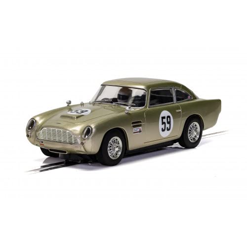 Scalextric Superslot H4166 Aston Martin DB5 - White Gold - AMOC Brands Hatch 2019