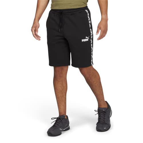 Image of PUMA Mens Essentials Slim Fit Drawstring Sweatpants Casual