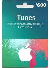 Tarjeta Itunes Mexico 600 Mxn Amazon Com Mx Software