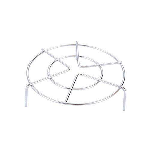 Cooling rack, three-leg steamed vegetable steamer cover, stainless steel multi-function steamer rack, steamer rack, steamer, steamer tray, suitable for: rice cooker, wok, etc. household pot, 17 * 3cm