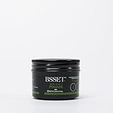 BSSET Sea Salt Pomade 100ml - Strong Hold and Matte Finish for Thickening and Sculpting Hair