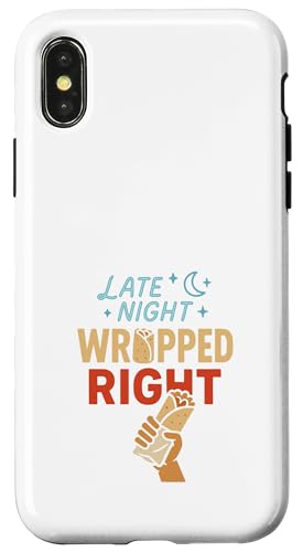 Burrito Lover Burrito Loyalist ���b�v�I�[�o�[ �^�R�X�t�@�� �X�}�z�P�[�X iPhone X/XS �p