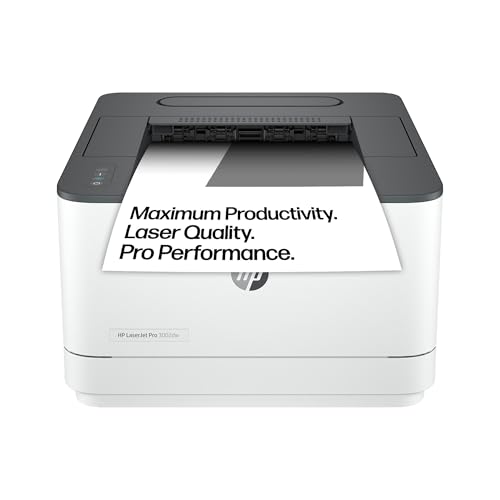 HP LaserJet 3002dw Wireless Black & White Printer | 1 Year Limited Warranty | 2-Sided Printing Wolf...