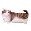 LB-118-1 Bruin Tiger Kat Etui Cosmetische Tas Japan Harajuku Kawaii