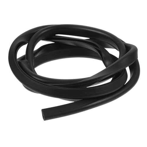 Kisangel Carbon Paddle Protective Strip Lightweight PVC Paddle Edge Protector for Sup Surfing Scratch-Resistant Sleek Black Design