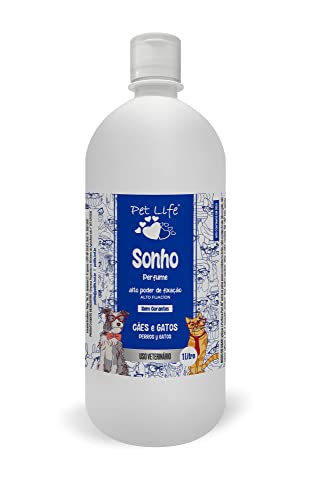Perfume Pet Life Sonho, 1L Pet Life para Cães