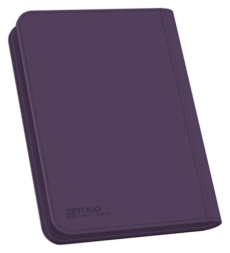 Image of Ultimate Guard Zipfolio 160 - 8 Pocket Xenoskin Purple