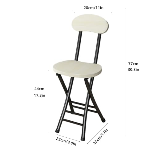 Tabouret pliable portable pour optimiser l'espace de votre studio ou dortoir - 3