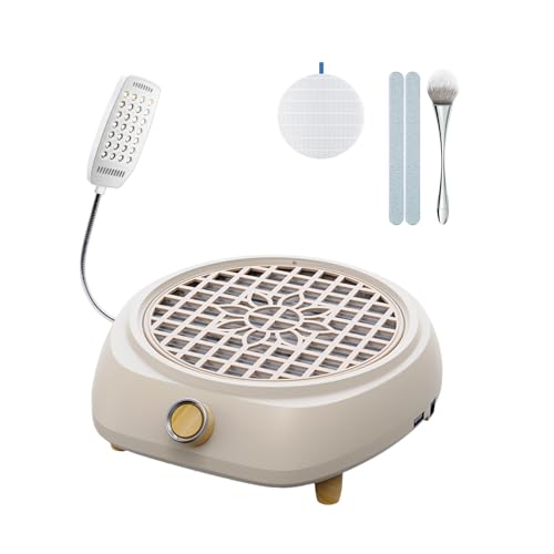 XSWCCJJ Nail Dust Collector with LED Light