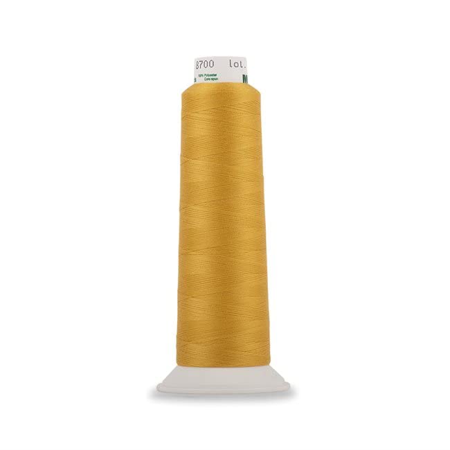 Hilo para overlock Madeira Poly Gold 2000YD miniatura 4