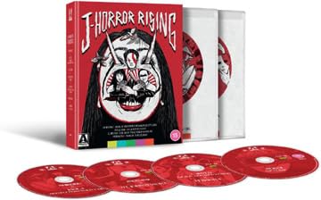 J-Horror Rising Collection - 4-Disc Box Set ( Kuchisake-onna / Inugami / Isola: Tajuu jinkaku shôjo / Noroi / Kamen gakuen / Shikoku / Otogiriso ) ( Carv [ Blu-Ray, Reg.A/B/C Import - United King