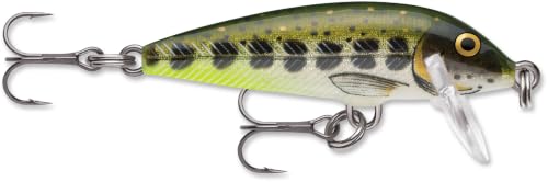 Rapala Countdown 3/16 Oz Fishing lure (Olive Green Muddler, Size- 2)