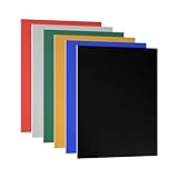 PATIKIL 7x5x1/32inch Anodized Aluminum Sheet Set, 6Pcs Metal Rectangle Aluminum Plate 0.8mm Thick Engraving Blanks for Laser Engraving DIY Decorative Crafting Home Decoration, Colored