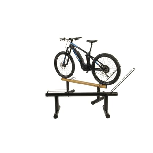 Expositor Horizontal Negro Brillo para escaparates soporte de sobremesa y organizador