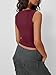 Trendy Queen Women Going Out Summer Tank Tops Spring Casual Basic Cute 2026 Sleeveless Shirt Vacation Fashion Outfit Clothes Wine Red S