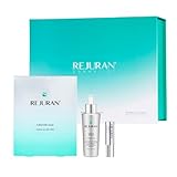 REJURAN® The Glow Trio Essentials Korean Skincare Gift Set – Turnover Ampoule Serum, Turnover Sheet Mask & Calming Lip Balm with c-PDRN®, Hydrating & Soothing Care for Radiant-Looking Skin