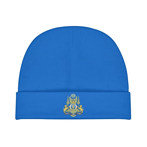 National Emblem of Cambodia Baby Beanies Cap Children's Winter Knitted Hat Toddler Warm Infant Knit Hats
