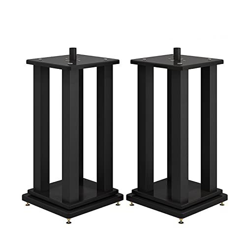 Supporti per altoparlanti resistenti per da scaffale di medie e grandi dimensioni altezza 70 cm supporto per monitor da studio surround ideale per home theater e configurazione audio