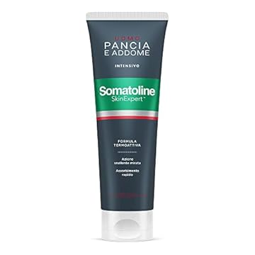Somatoline SkinExpert, Crema Uomo Pancia e Addome, Trattamento Corpo Intensivo, con Caffeina e Carnitina, 250m