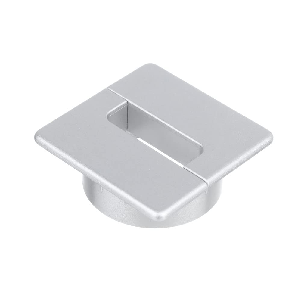 Practical Table Cable Hole Cover Computer Desk Tidy Grommet Desk Wire Outlet Port Surface Line Box Furniture Hardware(60mm,Silver)-image-7
