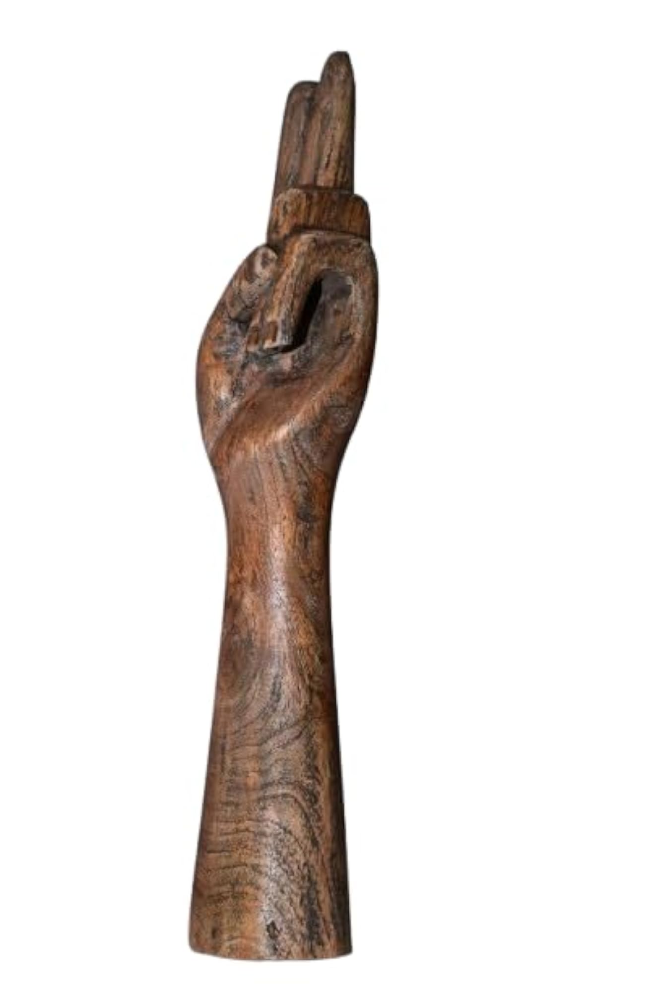 Decorative Wooden Hand Sculpture
