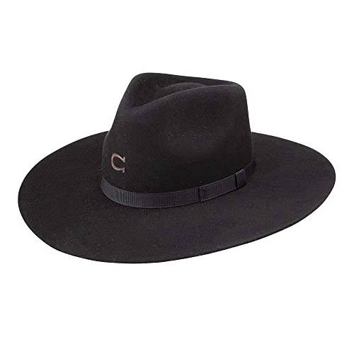 Charlie 1 Horse Hats Boys Highway Jr 3 1/2 Brim Fashion Hat Black One Size