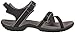 Teva womens W Verra Sandal, Black/Grey, 8.5 US
