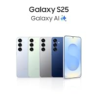 Samsung Galaxy S25 AI Smartphone mit Galaxy AI, 12 GB RAM, 128 GB Speicher, Silver Shadow, 3 Jahre Herstellergarantie + Galaxy Watch8 Smartwatch – Ansicht 2