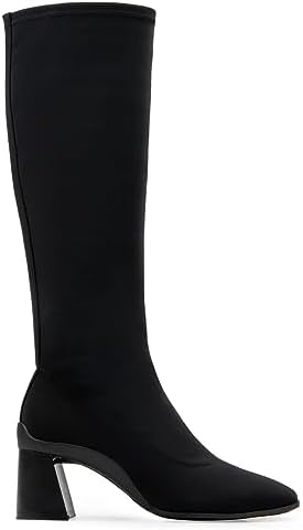 Aerosoles Women's CENTOLA Knee High Boot, Black Faux Suede, 8 | Image 5